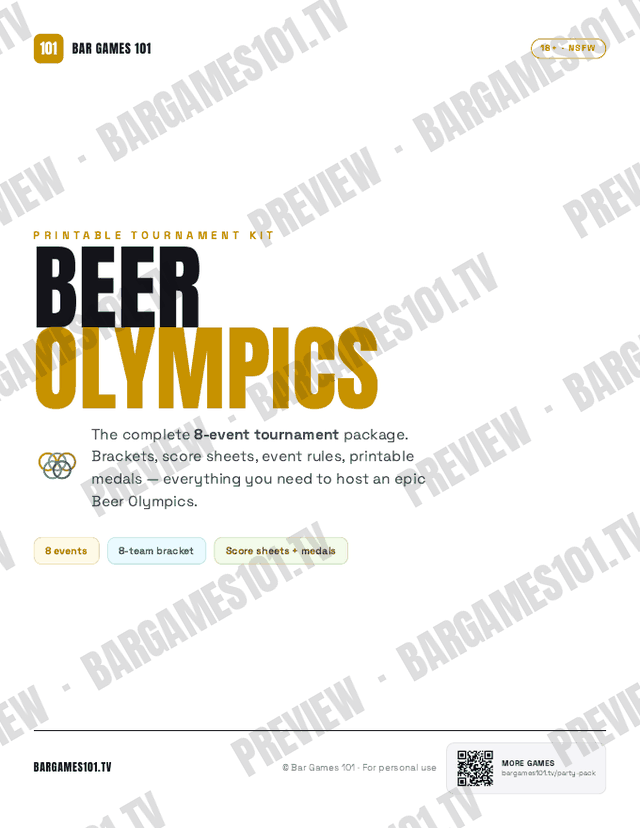 House Party Bundle preview: Beer Olympics Kit